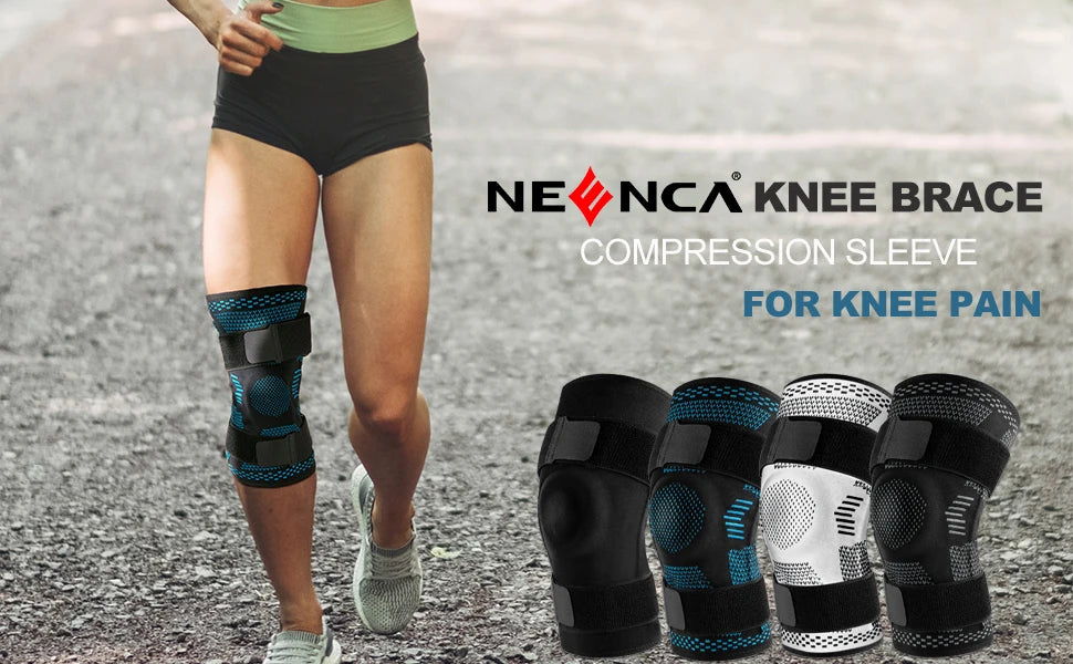 Knee Brace with Patella Gel Support & Side Stabilizers — For People Who Can't Afford to Be Off Their Feet