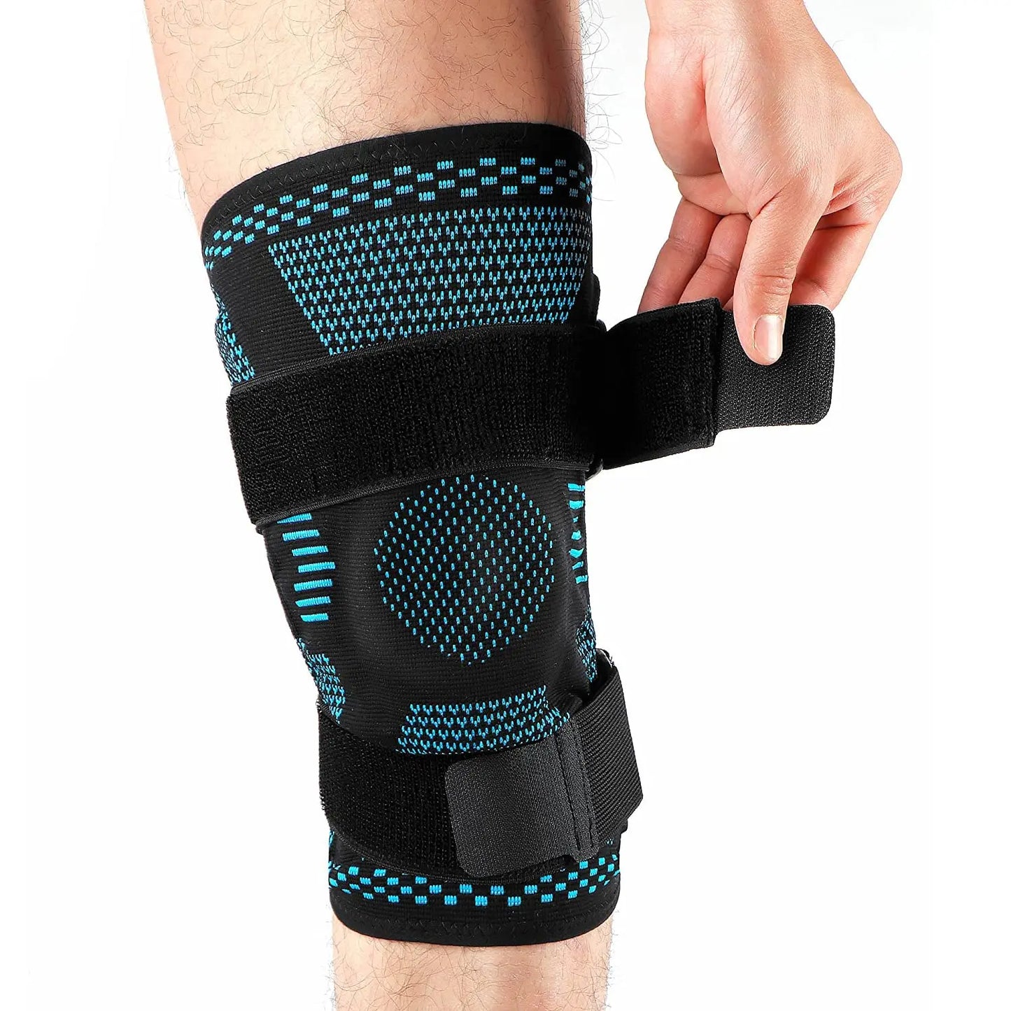 Knee Brace with Patella Gel Support & Side Stabilizers — For People Who Can't Afford to Be Off Their Feet